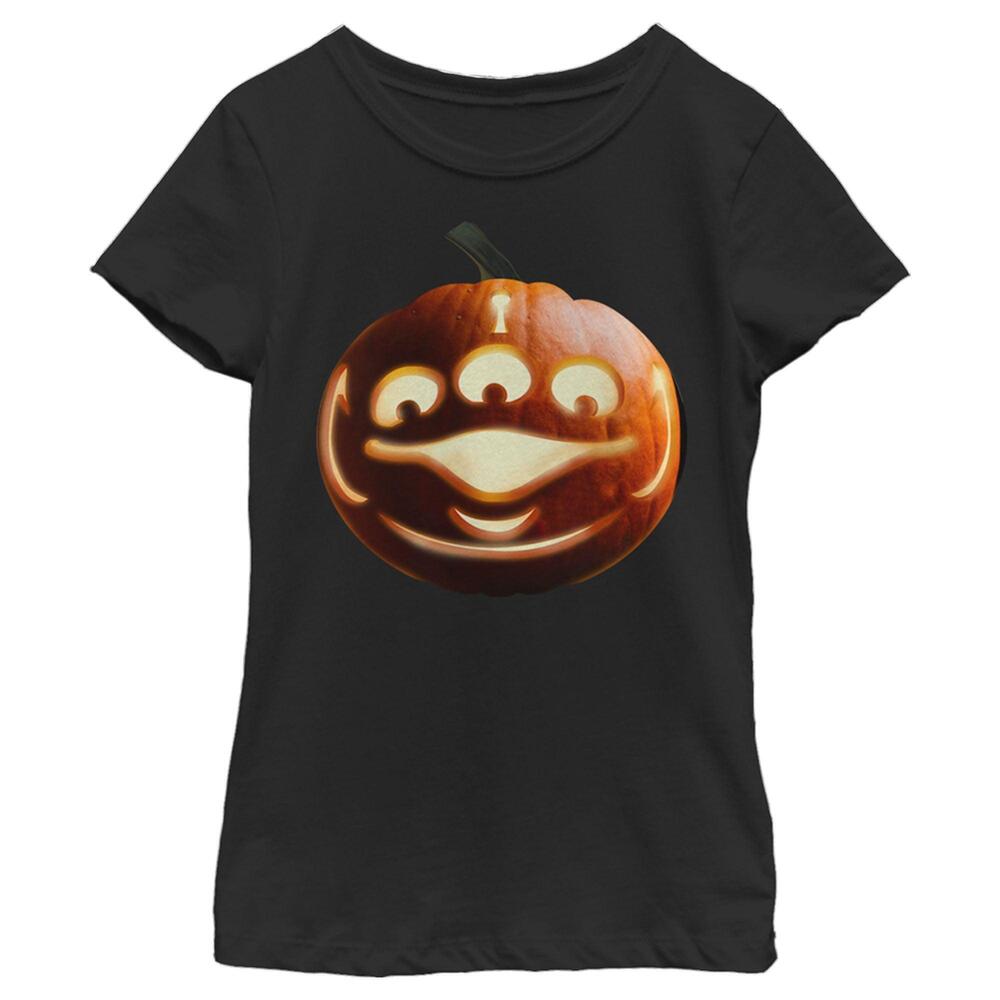 Girls Toy Story Halloween Alien Pumpkin Tshirt